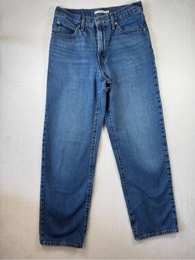 Levi's Women's ‘94 Baggy Straight-Leg Medium Blue Jeans size 28